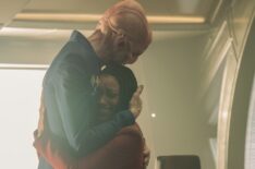 Doug Jones as Saru and Sonequa Martin-Green as Burnham in the 'Star Trek: Discovery' Series Finale 'Life, Itself'