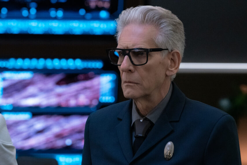 David Cronenberg als Kovich in „Star Trek: Discovery“, Staffel 3, Folge 9 