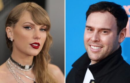 Taylor Swift and Scooter Braun