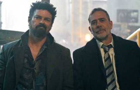 Karl Urban and Jeffrey Dean Morgan in 'The Boys' Season 4