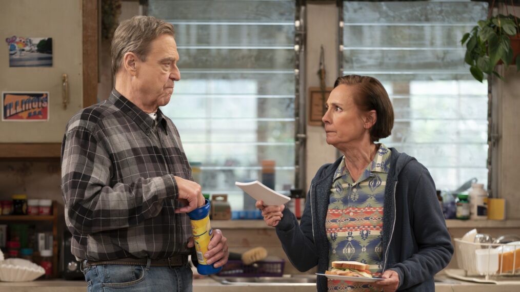 John Goodman and Laurie Metcalf in 'The Conners'