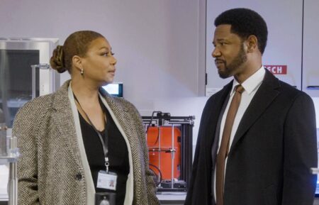 Queen Latifah as Robyn McCall and Tory Kittles as Detective Marcus Dante in 'The Equalizer' - Season 4 Episode 6 - 'DOA'