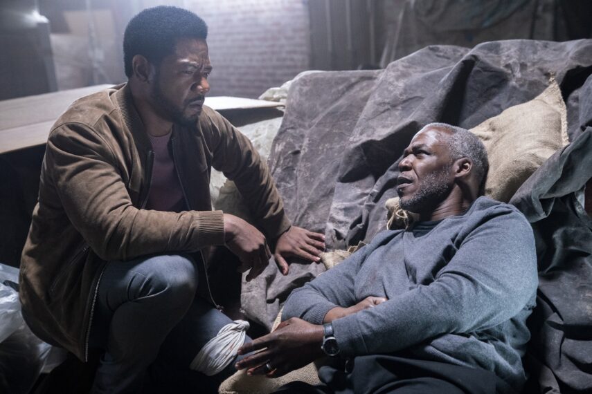 Tory Kittles as Detective Marcus Dante and Danny Johnson as Big Ben in 'The Equalizer' Season 4 Episode