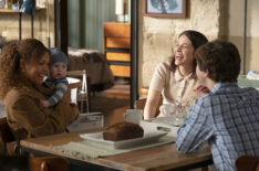 Antonia Thomas as Dr. Claire Browne, Paige Spara as Lea, Freddie Highmore as Shaun in 'The Good Doctor' Season 7 Episode 9 - 'Unconditional'