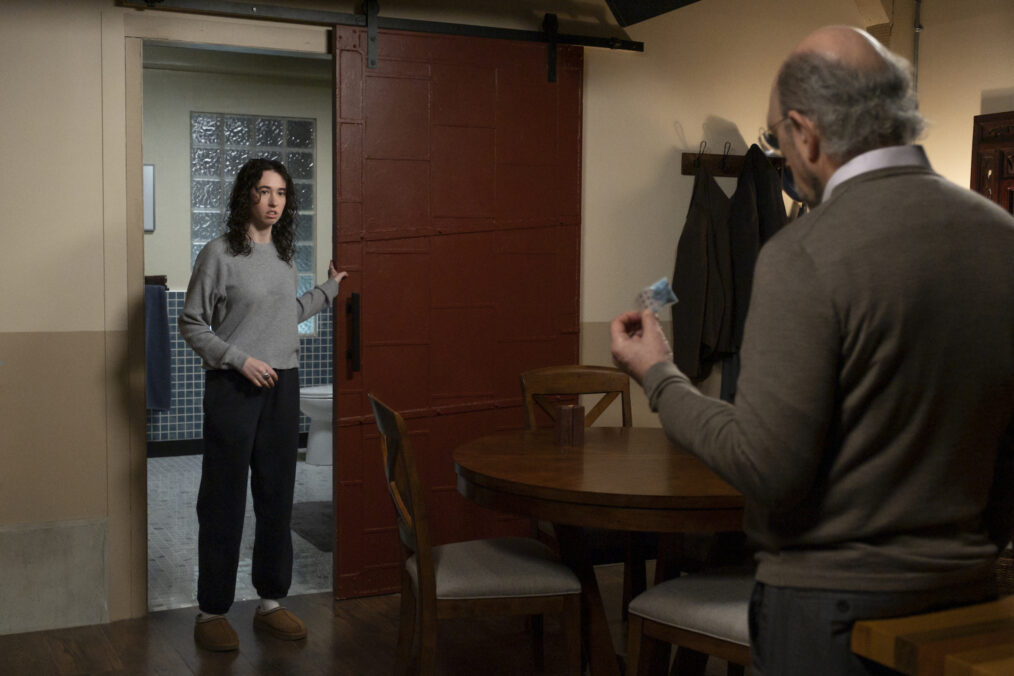 Ruby Kelley as Hannah and Richard Schiff as Dr. Aaron Glassman in 'The Good Doctor' Season 7 Episode 9 - 'Unconditional'
