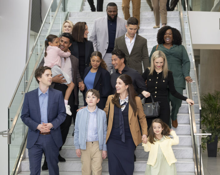 The cast of 'The Good Doctor' in the series finale - 'Goodbye'