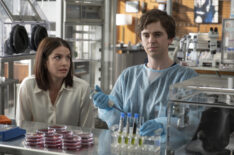 Paige Spara and Freddie Highmore in 'The Good Doctor' series finale - 'Goodbye'