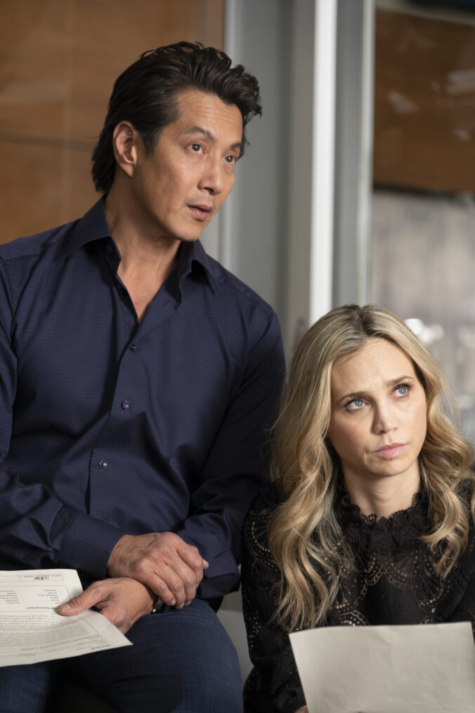 Will Yun Lee and Fiona Gubelmann in 'The Good Doctor' series finale - 'Goodbye'