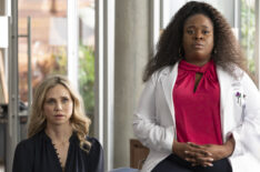 Fiona Gubelmann and Bria Samoné Henderson in 'The Good Doctor' series finale - 'Goodbye'