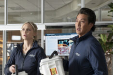 Fiona Gubelmann and Will Yun Lee in 'The Good Doctor' series finale - 'Goodbye'