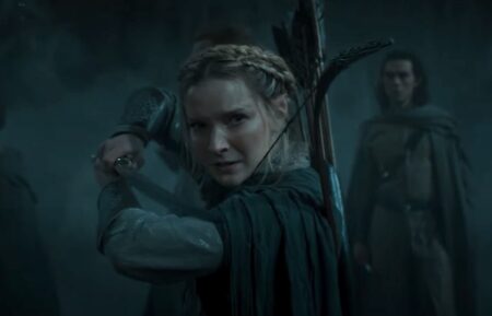 Morfydd Clark as Galadriel in 'The Lord of the Rings: The Rings of Power' Season 2 teaser trailer