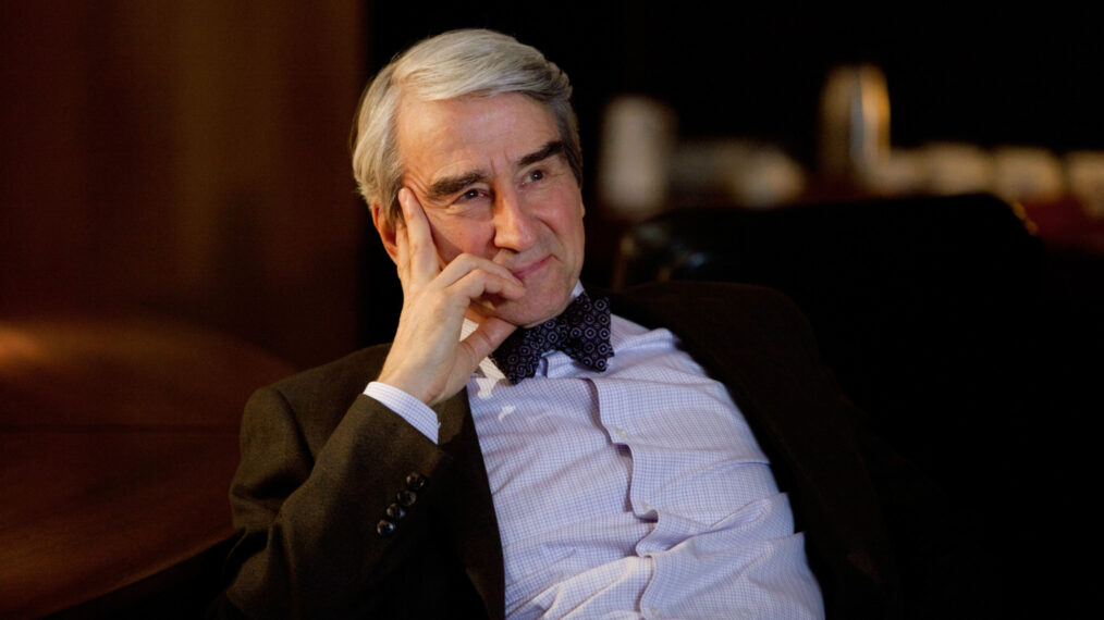 Sam Waterston as Charlie Skinner on 'The Newsroom'