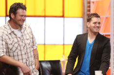 Blake Shelton and Michael Bublé in 'The Voice' Season 26