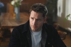 Justin Hartley as Colter Shaw in the 'Tracker' Season 1 finale 'The Storm'