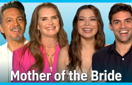 Benjamin Bratt, Brooke Shields, Miranda Cosgrove, & Sean Teale-Mother of the Bride