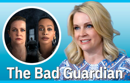 Melissa Joan Hart at TV Insider's studio for 'The Bad Guardian'