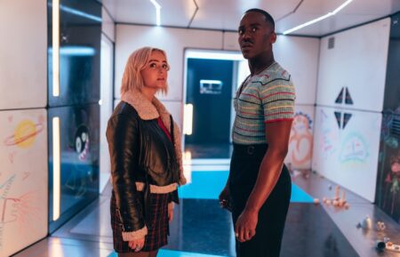 Millie Gibson and Ncuti Gatwa in Doctor Who