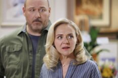 Will Sasso and Rachel Bay Jones in 'Young Sheldon' Season 7