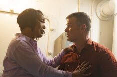 Angela Bassett as Athena and Peter Krause as Bobby in '9-1-1' Season 7 Finale 'All Fall Down'