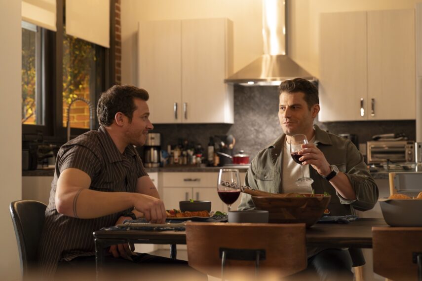 Oliver Stark as Buck and Lou Ferrigno Jr. as Tommy in '9-1-1' Season 7 Finale 