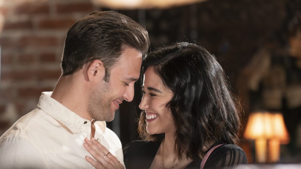 Ryan Guzman as Eddie and Edy Ganem as Marisol in '9-1-1' Season 7 Episode 5 