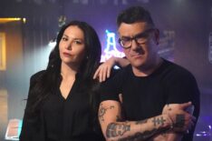 Chrissy Newton and Mitch Horowitz in Alien Encounters