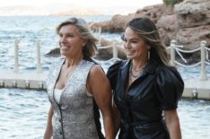 Captain Sandy Yawn and Leah Shafer in Below Deck Mediterranean - Season 9