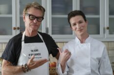 Harry Hamlin and Renee Guilbault in In The Kitchen With Harry Hamlin