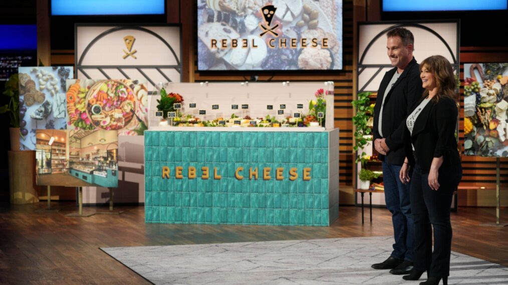 SHARK TANK – “1509” – Good American CEO and Co-Founder Emma Grede returns as guest Shark to hear innovative ideas including an artisanal vegan cheese company, emergency underwear, a suitcase designed for wine bottles, and an alternative to the traditional bra. FRIDAY, DEC. 15 (8:00-9:01 p.m. EST), on ABC. (Disney/Christopher Willard)