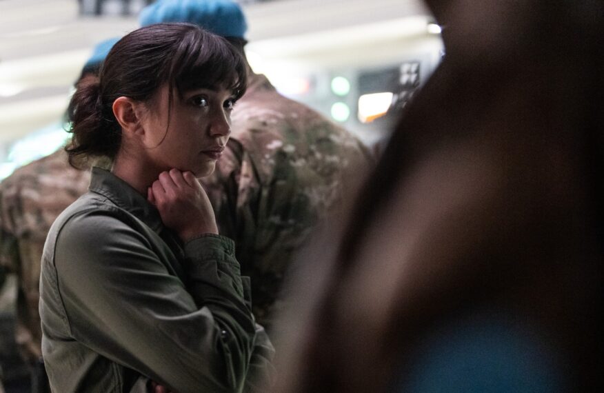 Rowan Blanchard as Alexandra Cavill in Snowpiercer
