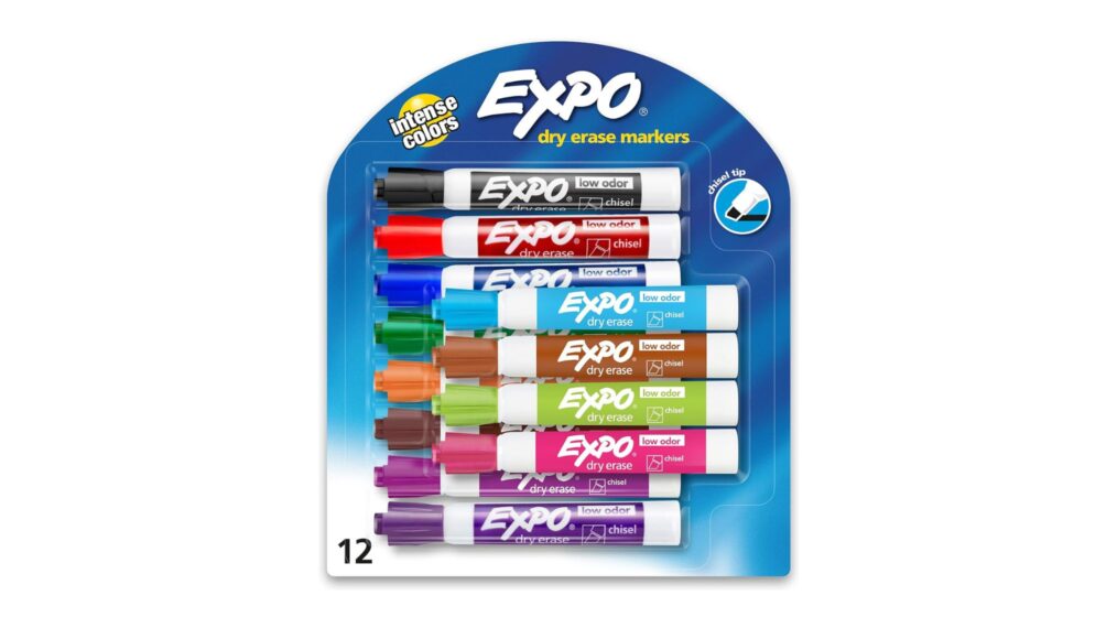 EXPO Low Odor Dry Erase Markers