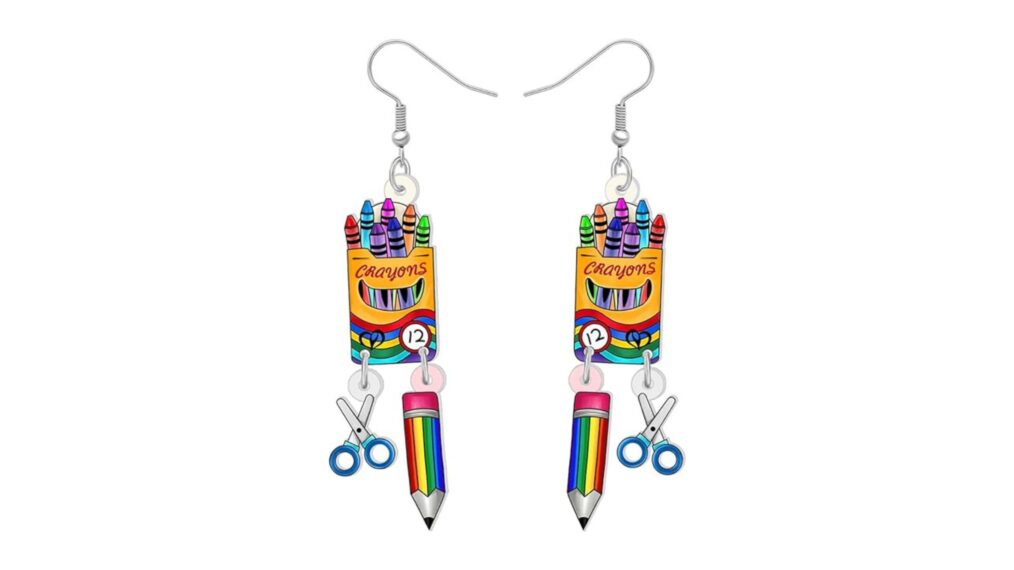 NEWEI Fun Teacher Earrings