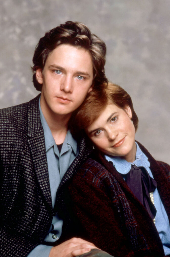 Andrew McCarthy and Ally Sheedy in 'St. Elmo's Fire'