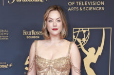 Annika Noelle on the red carpet at 51st Annual Daytime Emmys