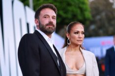 Ben Affleck and Jennifer Lopez at the Los Angeles premiere of 'The Mother' in 2023