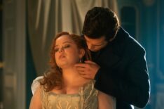 Nicola Coughlan and Luke Newton in 'Bridgerton' Season 3 Part 2