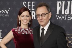 Carrie Preston and Michael Emerson attend the 28th Annual Critics Choice Awards at Fairmont Century Plaza on January 15, 2023 in Los Angeles, California