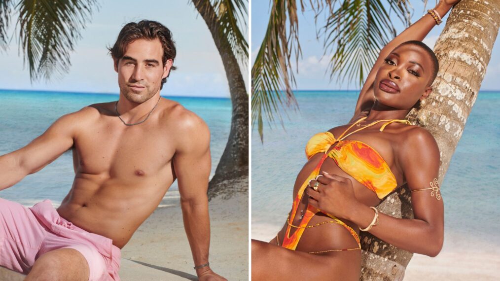 Chris Hahn and Tolú Ekundare of 'Perfect Match' Season 2