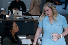 Aisha Tyler as Dr. Tara Lewis and Kirsten Vangsness as Penelope Garcia in 'Criminal Minds: Evolution' Season 17 Episode 2 'Contagion'