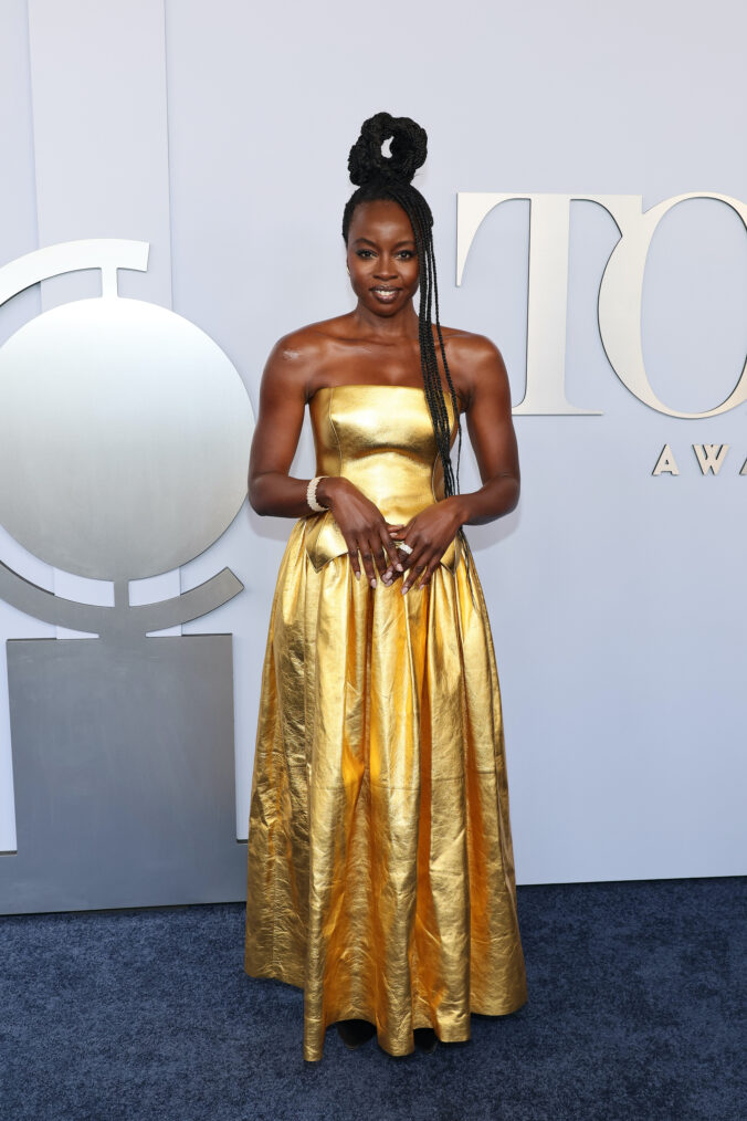 Danai Gurira attends the 77th Annual Tony Awards at David H. Koch Theater at Lincoln Center on June 16, 2024 in New York City.
