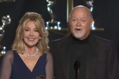 Melody Thomas Scott and Edward J. Scott at the Daytime Emmy Awards 2024