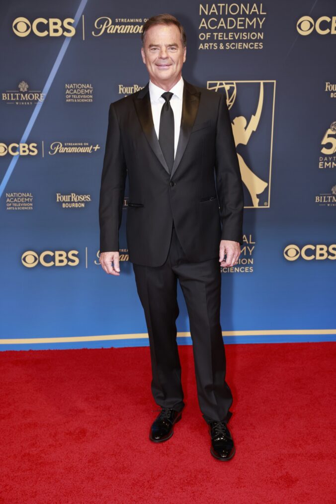 Wally Kurth at the Daytime Emmys 2024