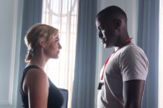 Millie Gibson as Ruby and Ncuti Gatwa as the Doctor in the 'Doctor Who' Season 1 Finale 'Empire of Death'