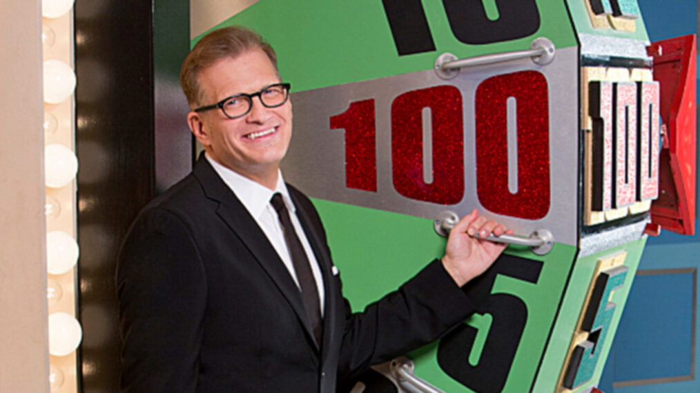 Drew Carey on 'The Price Is Right' in 2014