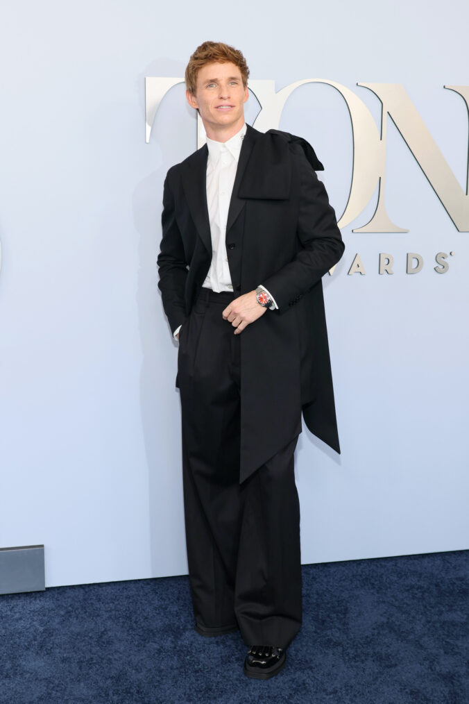 Eddie Redmayne attends the 77th Annual Tony Awards at David H. Koch Theater at Lincoln Center on June 16, 2024 in New York City.