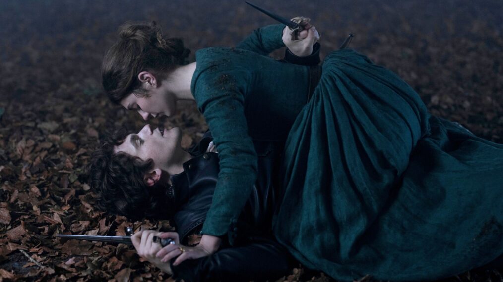 Emily Bader and Edward Bluemel in 'My Lady Jane'