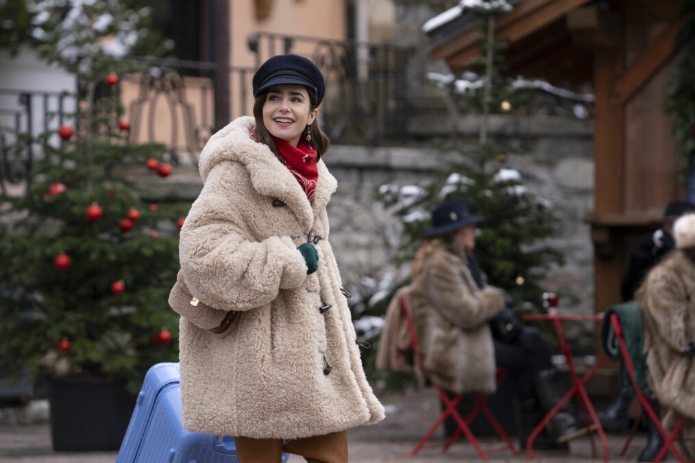 Lily Collins in 'Emily in Paris' Season 4