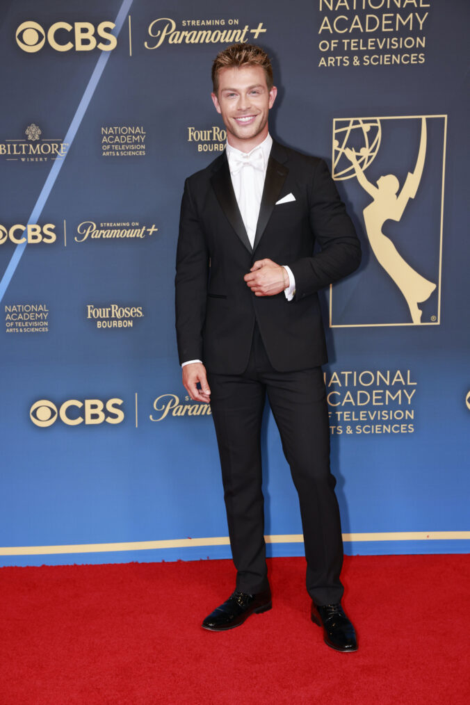 Evan Hofer on the red carpet 51st Annual Daytime Emmy Awards
