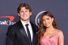Jake Funk and Hannah Ann Sluss attend the 2022 ESPYs at Dolby Theatre on July 20, 2022 in Hollywood, California.