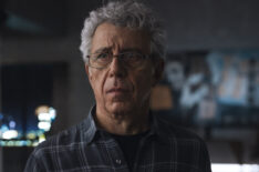 Jacob Anderson as Louis and Eric Bogosian as Daniel Molloy in 'Interview With the Vampire' Season 2 Episode 8